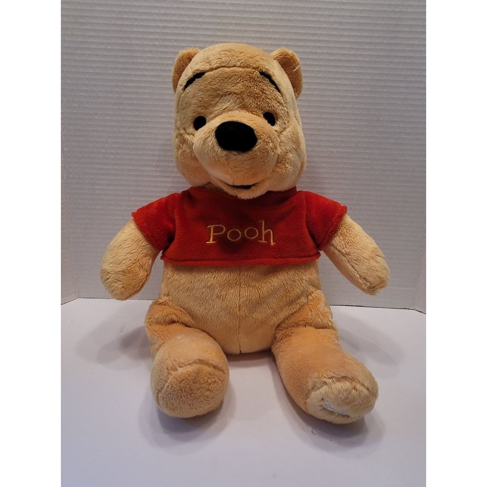 Disney Winnie The Pooh Plush 12" Sewn Eyes Super Soft